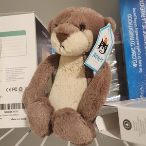 Bnwt super rare retired bashful otter small jellycat